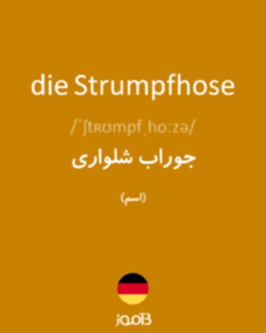  تصویر die Strumpfhose - دیکشنری انگلیسی بیاموز