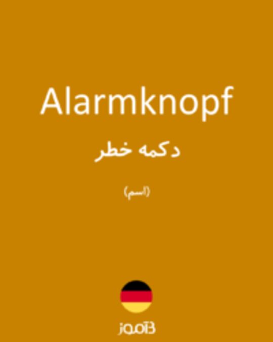  تصویر Alarmknopf - دیکشنری انگلیسی بیاموز