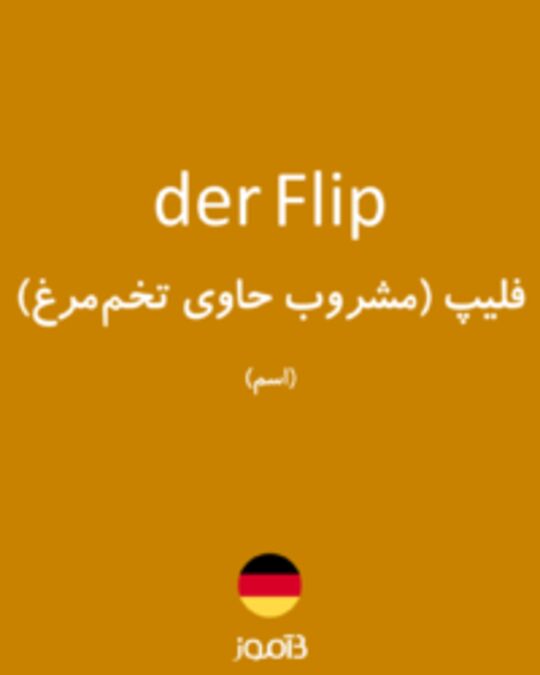  تصویر der Flip - دیکشنری انگلیسی بیاموز