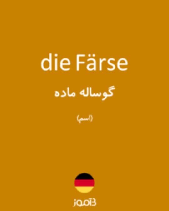  تصویر die Färse - دیکشنری انگلیسی بیاموز