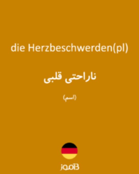  تصویر die Herzbeschwerden(pl) - دیکشنری انگلیسی بیاموز