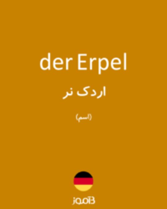  تصویر der Erpel - دیکشنری انگلیسی بیاموز