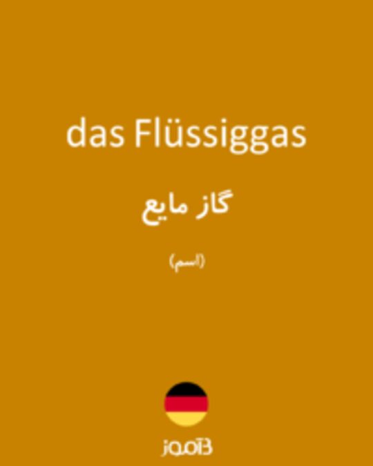  تصویر das Flüssiggas - دیکشنری انگلیسی بیاموز