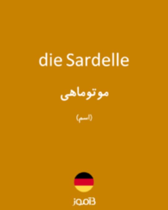  تصویر die Sardelle - دیکشنری انگلیسی بیاموز