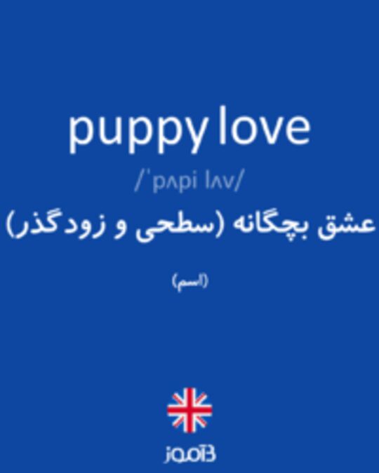  تصویر puppy love - دیکشنری انگلیسی بیاموز