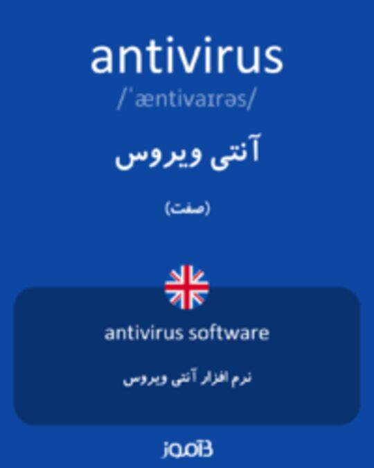  تصویر antivirus - دیکشنری انگلیسی بیاموز