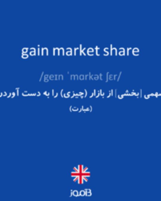  تصویر gain market share - دیکشنری انگلیسی بیاموز