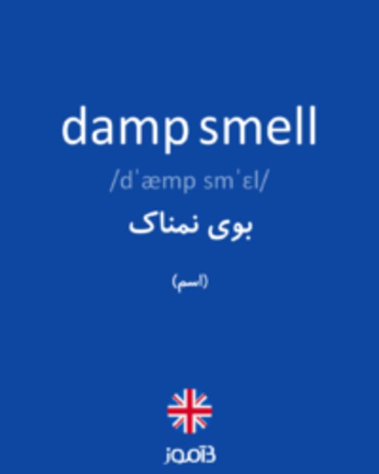  تصویر damp smell - دیکشنری انگلیسی بیاموز