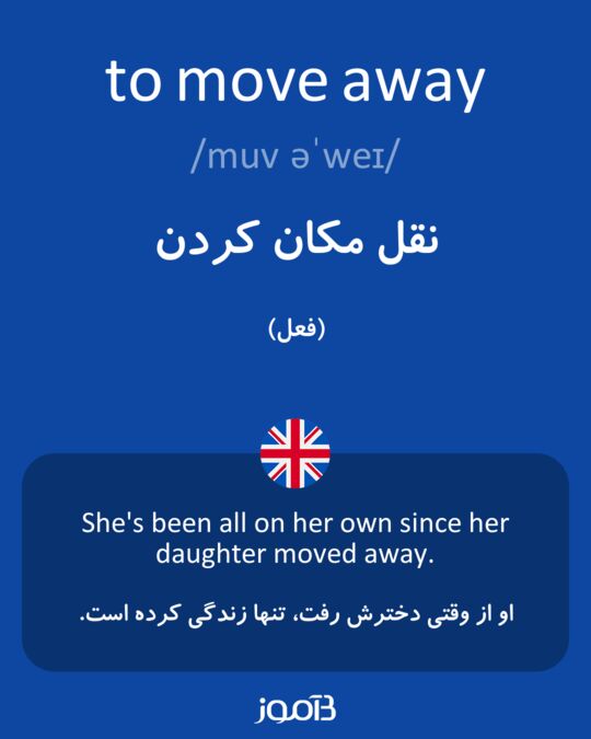 To Move Away Meaning