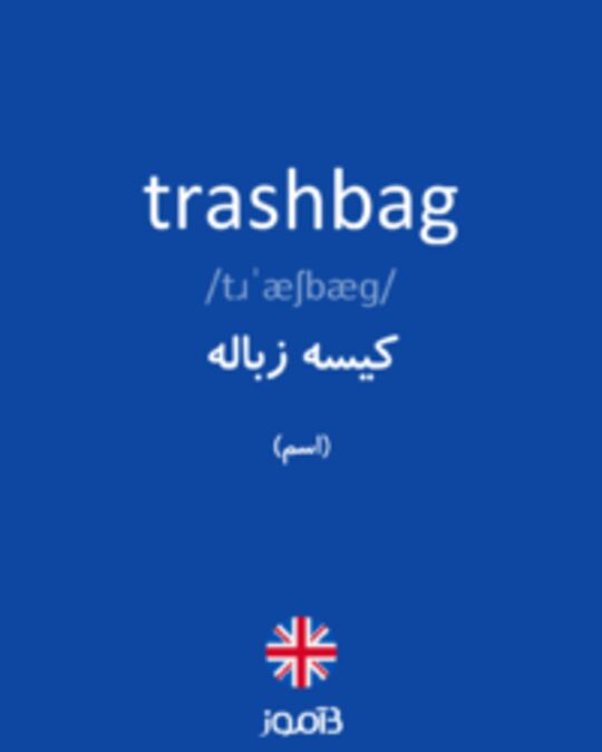  تصویر trashbag - دیکشنری انگلیسی بیاموز