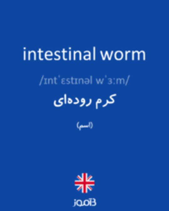  تصویر intestinal worm - دیکشنری انگلیسی بیاموز