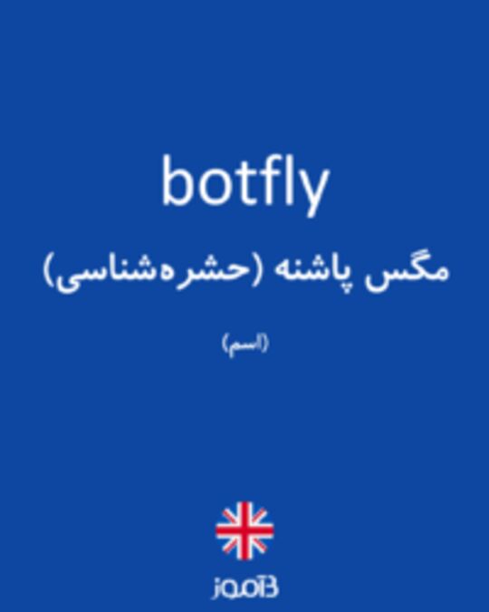  تصویر botfly - دیکشنری انگلیسی بیاموز