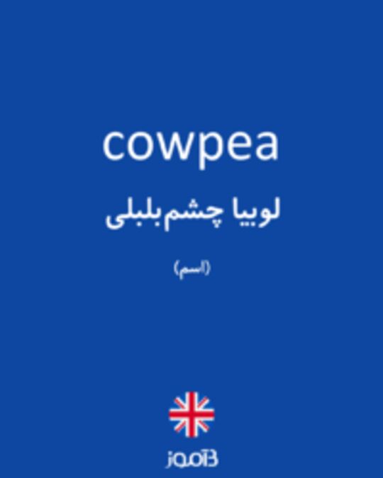  تصویر cowpea - دیکشنری انگلیسی بیاموز