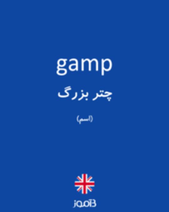  تصویر gamp - دیکشنری انگلیسی بیاموز