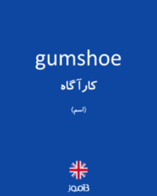  تصویر gumshoe - دیکشنری انگلیسی بیاموز