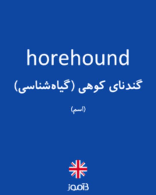  تصویر horehound - دیکشنری انگلیسی بیاموز