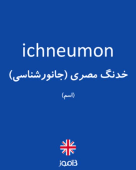  تصویر ichneumon - دیکشنری انگلیسی بیاموز