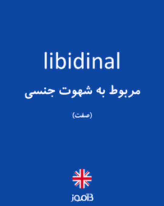  تصویر libidinal - دیکشنری انگلیسی بیاموز