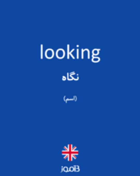  تصویر looking - دیکشنری انگلیسی بیاموز