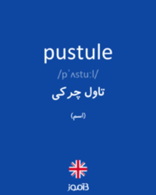  تصویر pustule - دیکشنری انگلیسی بیاموز