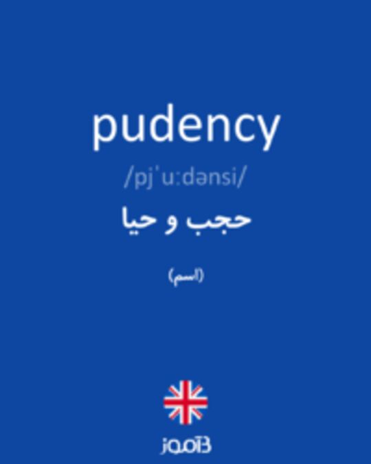  تصویر pudency - دیکشنری انگلیسی بیاموز