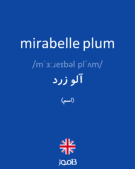  تصویر mirabelle plum - دیکشنری انگلیسی بیاموز