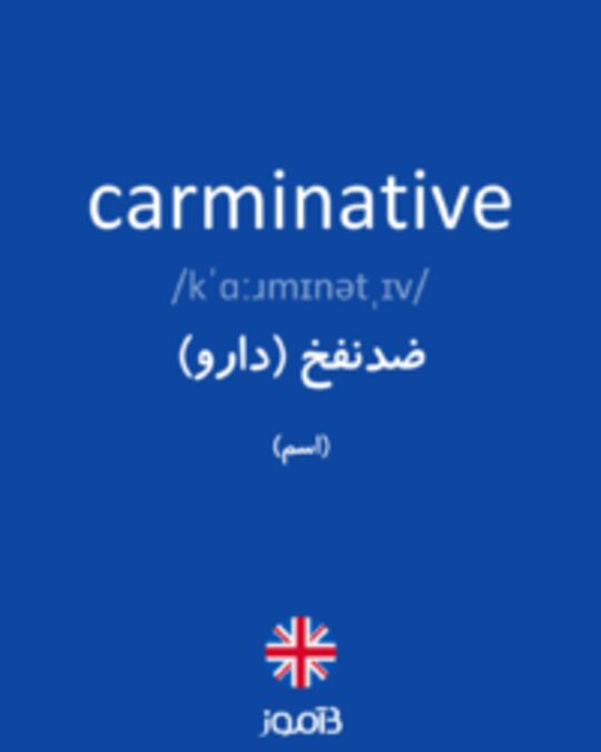  تصویر carminative - دیکشنری انگلیسی بیاموز