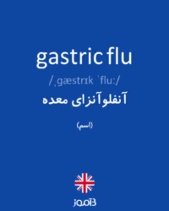  تصویر gastric flu - دیکشنری انگلیسی بیاموز