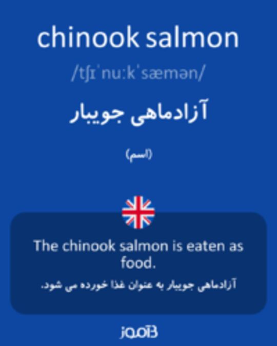  تصویر chinook salmon - دیکشنری انگلیسی بیاموز