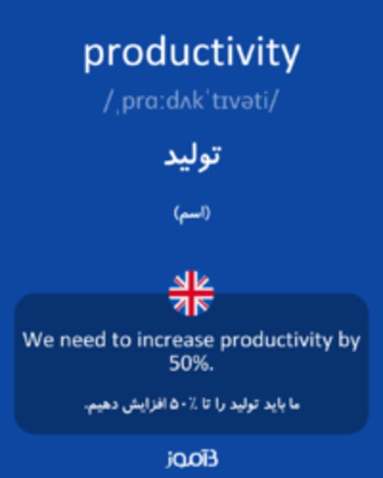  تصویر productivity - دیکشنری انگلیسی بیاموز