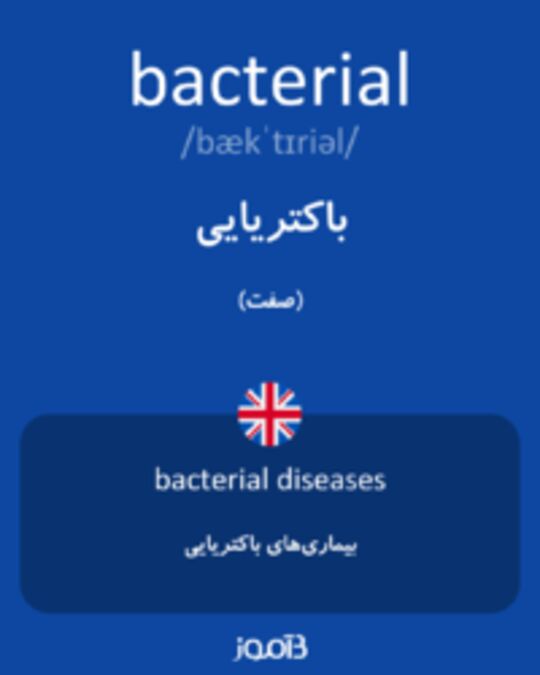  تصویر bacterial - دیکشنری انگلیسی بیاموز