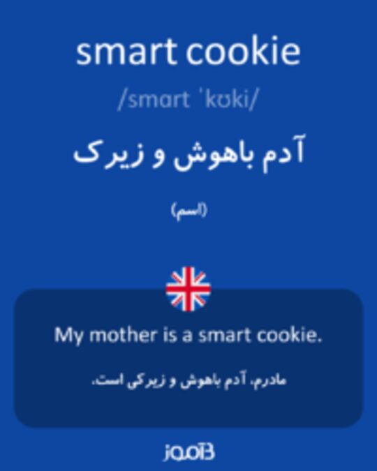  تصویر smart cookie - دیکشنری انگلیسی بیاموز
