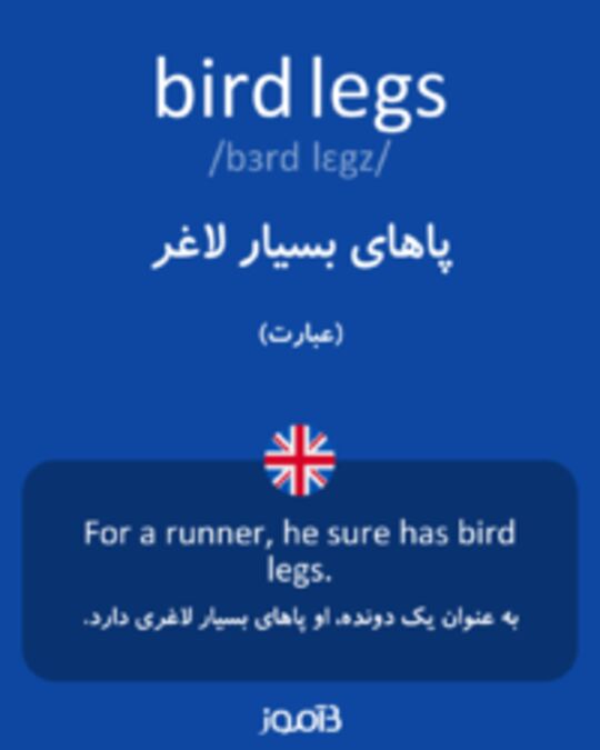  تصویر bird legs - دیکشنری انگلیسی بیاموز