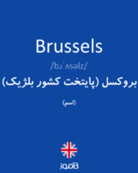 تصویر Brussels - دیکشنری انگلیسی بیاموز
