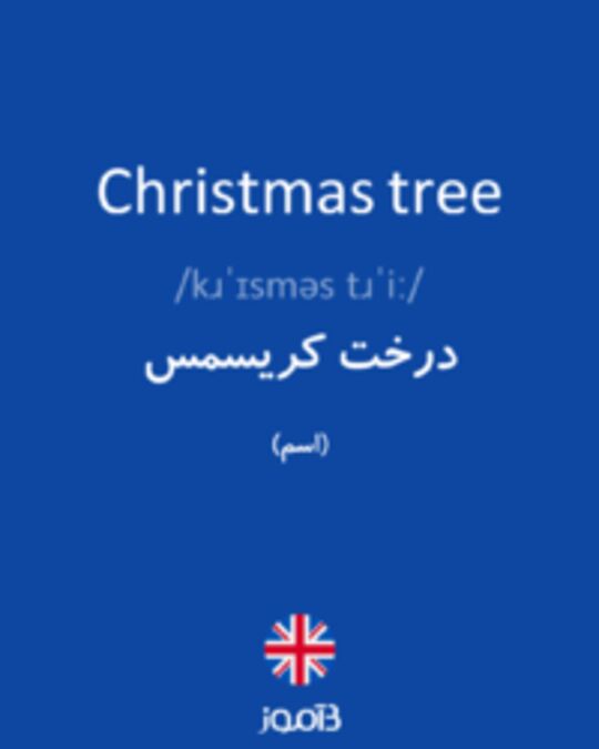  تصویر Christmas tree - دیکشنری انگلیسی بیاموز