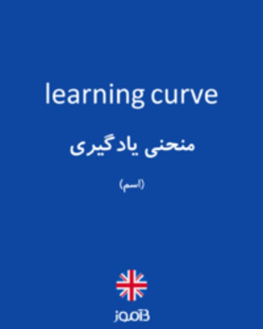  تصویر learning curve - دیکشنری انگلیسی بیاموز