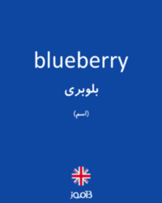  تصویر blueberry - دیکشنری انگلیسی بیاموز