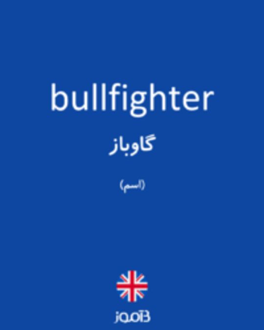  تصویر bullfighter - دیکشنری انگلیسی بیاموز