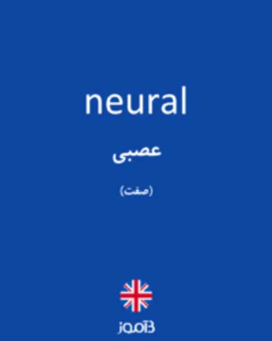  تصویر neural - دیکشنری انگلیسی بیاموز