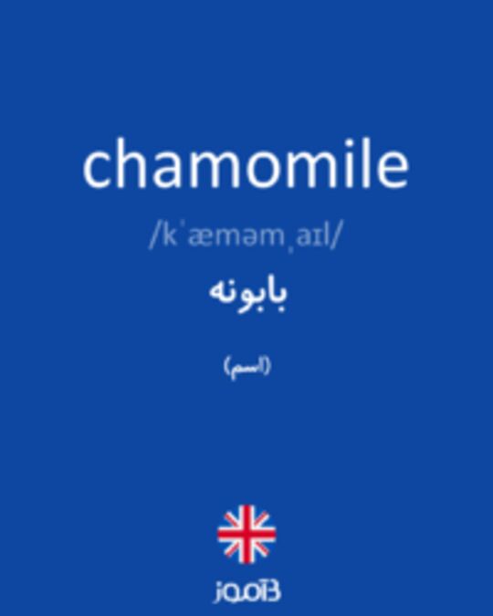  تصویر chamomile - دیکشنری انگلیسی بیاموز