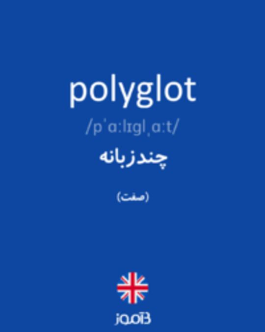  تصویر polyglot - دیکشنری انگلیسی بیاموز