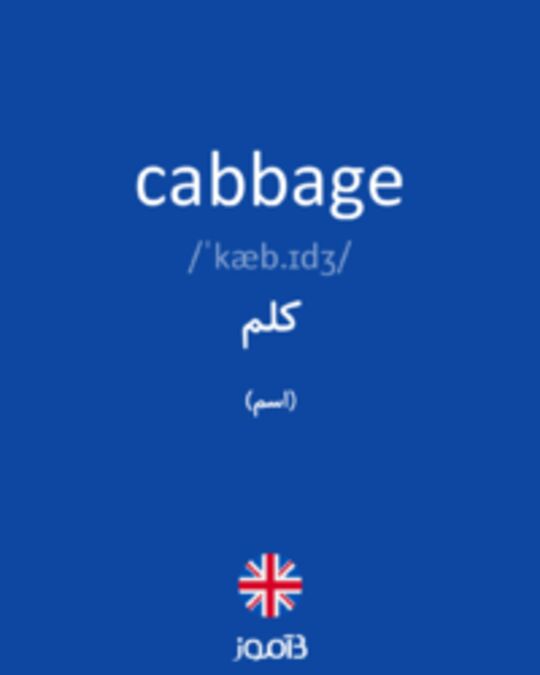  تصویر cabbage - دیکشنری انگلیسی بیاموز