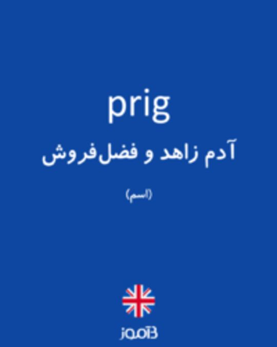  تصویر prig - دیکشنری انگلیسی بیاموز