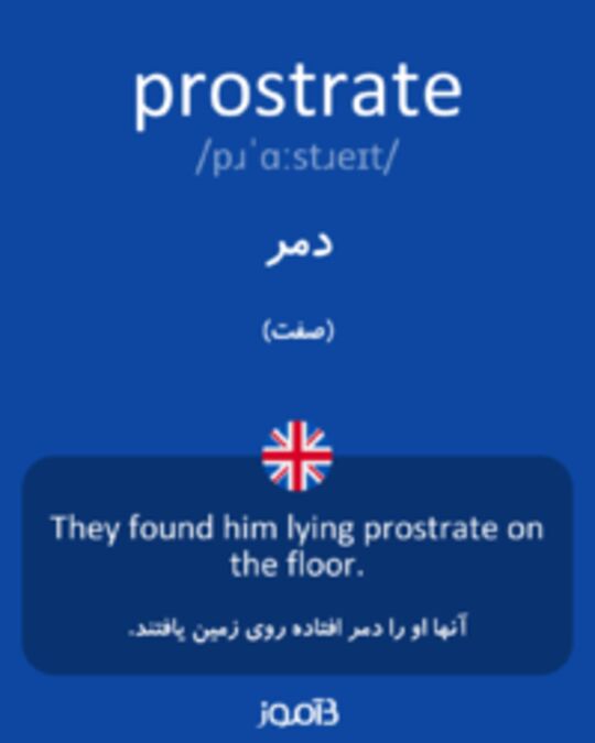  تصویر prostrate - دیکشنری انگلیسی بیاموز