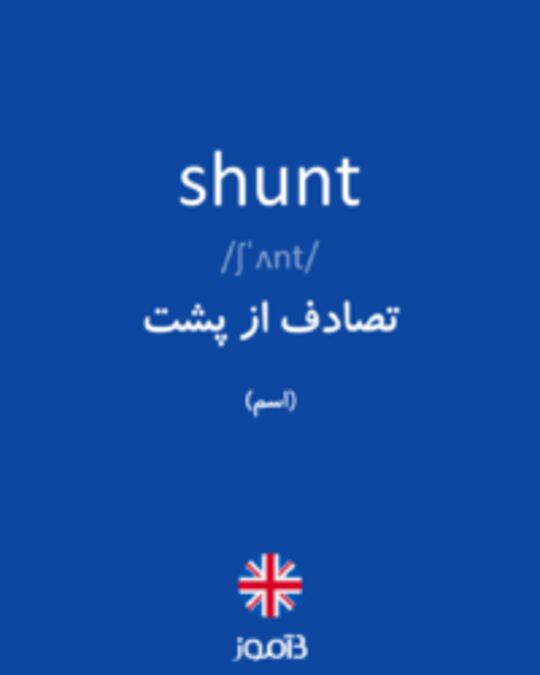  تصویر shunt - دیکشنری انگلیسی بیاموز