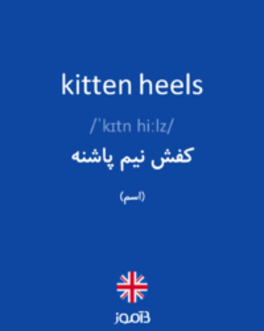  تصویر kitten heels - دیکشنری انگلیسی بیاموز
