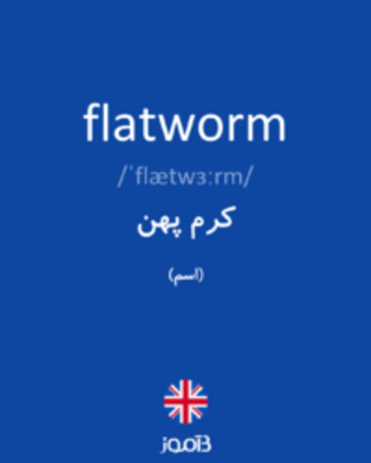  تصویر flatworm - دیکشنری انگلیسی بیاموز