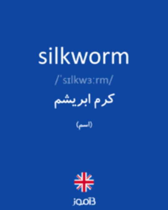 تصویر silkworm - دیکشنری انگلیسی بیاموز