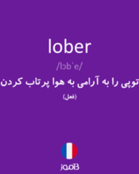  تصویر lober - دیکشنری انگلیسی بیاموز