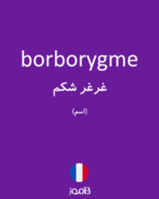  تصویر borborygme - دیکشنری انگلیسی بیاموز